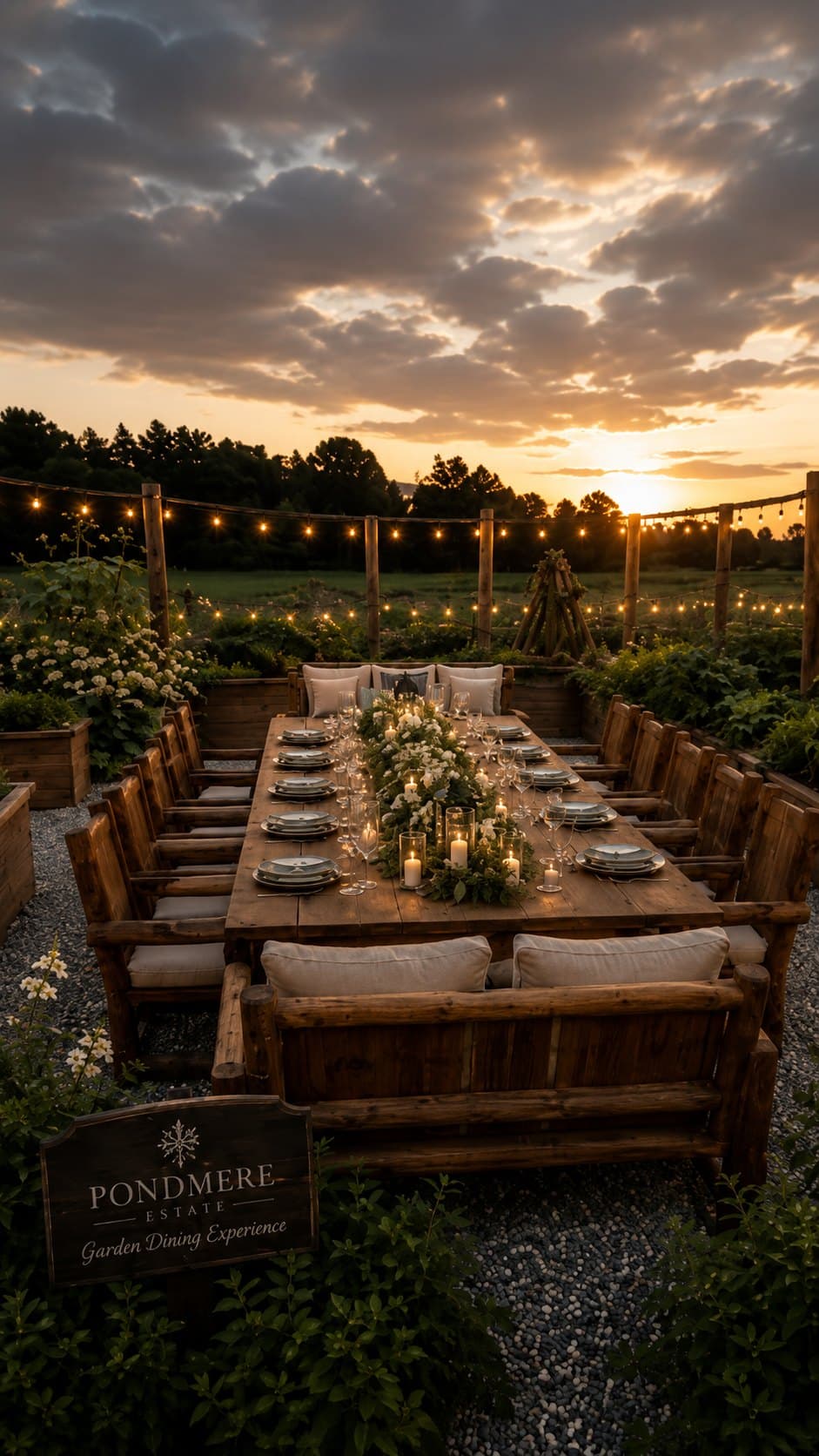 THE ESTATE GARDEN TABLE